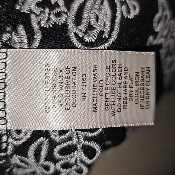 Cupio long sleeved open sweater black & white soft & Comfy NWT - Picture 9 of 13